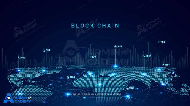 سپس یک توسعه‌دهنده نرم‌افزار به‌نام ساتوشی ناکاموتو (Satoshi Nakamoto)در سال 2008 مفهوم بلاکچین غیرمتمرکز را به همراه پادشاه ارزهای دیجیتال ( بیت کوین) در یک مقاله معرفی کرد. هدف این شخص که هویت او تا به حال مشخص نشده، ساخت یک ارز همتا به همتا (P2P) بود و در آن مفهوم تمرکززدایی به‌ وضوح دیده می‌شد. منظور از تمرکز زدایی این است که هرگونه خرید و فروش و تبادل پول میان مردم به صورت مستقیم و بدون دخالت هرگونه نهاد، سازمان، بانک یا فردی انجام شود. Blockchain شبکه‌ای است که امکان تبادل ارزهای مجازی و سایر قابلیت‌های خاص را برای کاربران فراهم می‌کند. با ما همراه باشید تا با این شبکه پر قدرت و بی‌همتا بیشتر آشنا شوید. بلاکچین چیست؟ بلاکچین یک پایگاه داده توزیع شده است که میان نودها یا همان گره‌های یک شبکه کامپیوتری به اشتراک گذاشته می‌شود. این پایگاه داده پرقدرت اطلاعات الکترونیکی کاربران را به صورت دیجیتالی ذخیره می‌کند. بلاک چین اطلاعات را میان تمام کاربران خود به اشتراک گذاشته و قابلیت رمزنگاری، این سیستم را از هرگونه حذف و دستکاری اطلاعات ثبت‌شده و هک مصون نگه می‌دارد.