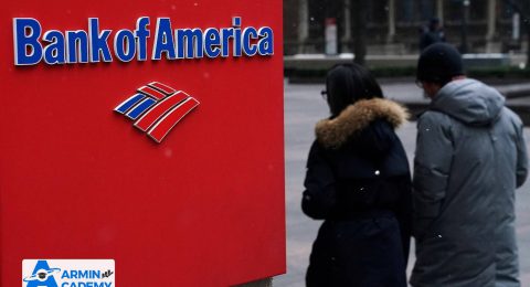 کاهش سود سه ماهه اول Bank of America