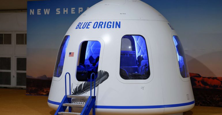 پنجمین پرتاب پروژه گردشگری فضایی جف بزوس Blue Origin