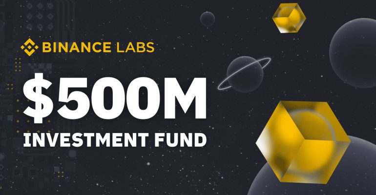 آزمایشگاه بایننس Binance Labs صندوق سرمایه گذاری 500 میلیون دلاری ارائه میدهد
