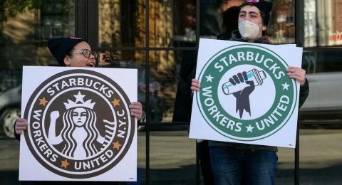 استارباکس Starbucks به طور غیرقانونی کارگران آمریکایی را اخراج کرد
