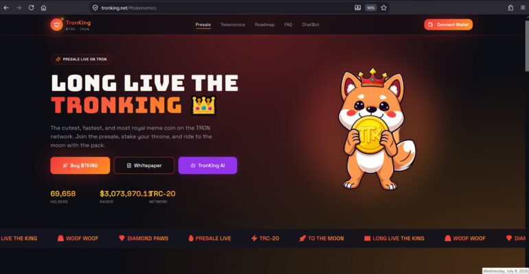 ترون کینگ افشاگری کامل پروژه کلاهبرداری TronKing (توکن TRK) - 2026